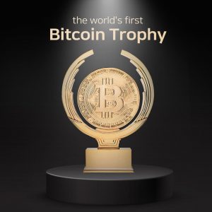 The Bitcoin Trophy: an artwork that disrupts NFTs