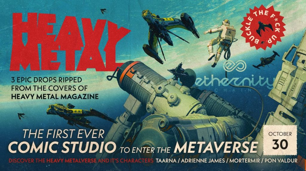 ETHERNITY and Heavy Metal Entertainment to Release the Heavy Metalverse NFT Collection and Virtual Theme Park