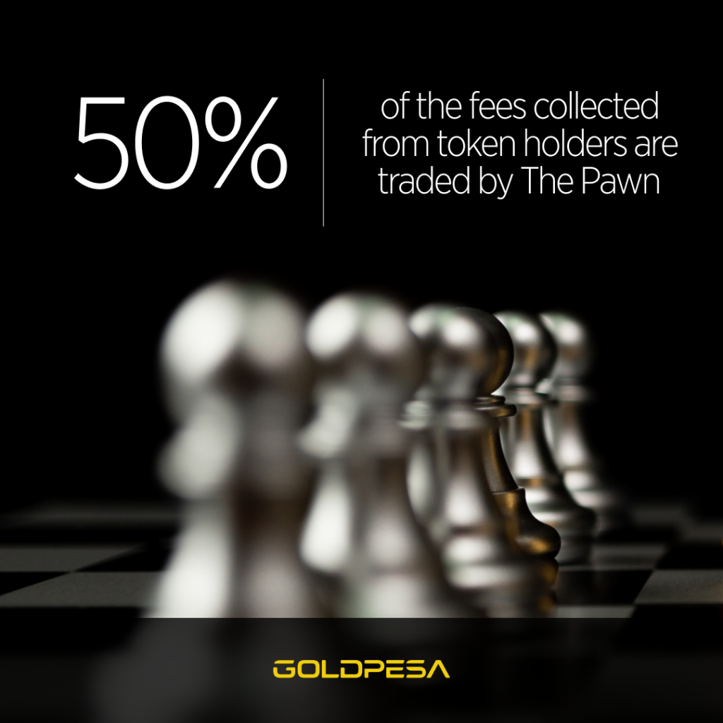 GoldPesa uses gold as a wealth-generating asset for crypto investors