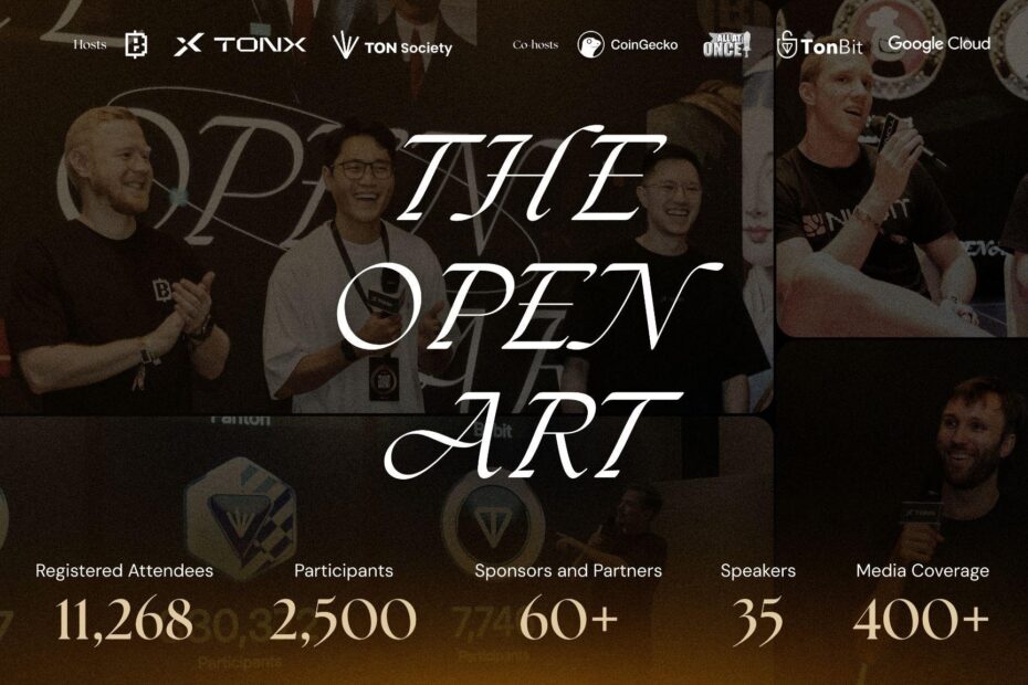 The Open Art by Blum, TONX, and TON Society Draws 11,280+ Registered Attendees, Becoming the Largest Event of Token2049 Week